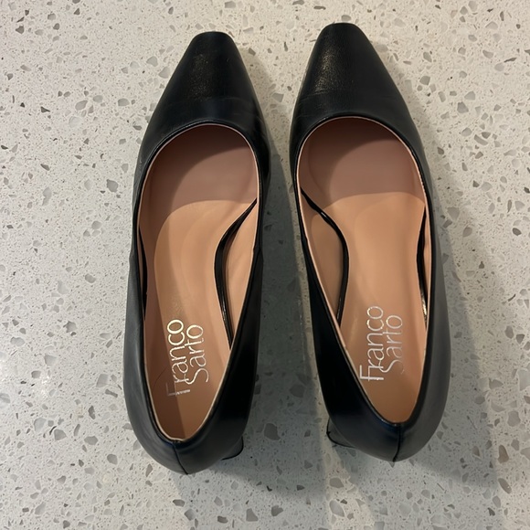 Franco Sarto Black Block Heels - Picture 5 of 7